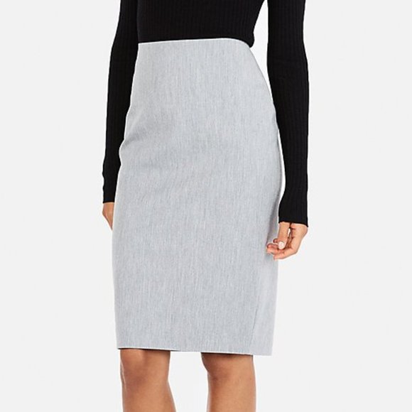 express gray skirt